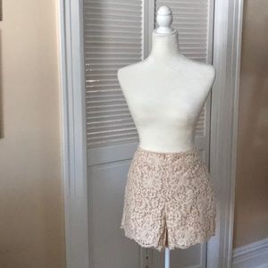 Lace shorts